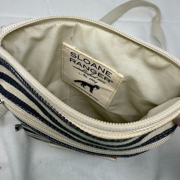 Sloane Ranger Striped Crossbody Bag With Adjustable Strap - Picture 4 of 6